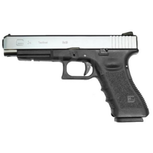 Pistola De Airsoft Gbb We Glock G34 G4 - Imagem 2