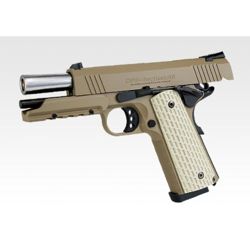 Pistola de Airsoft Gbb Tokyo Marui 1911 4.3 Warrior Desert - Imagem 8