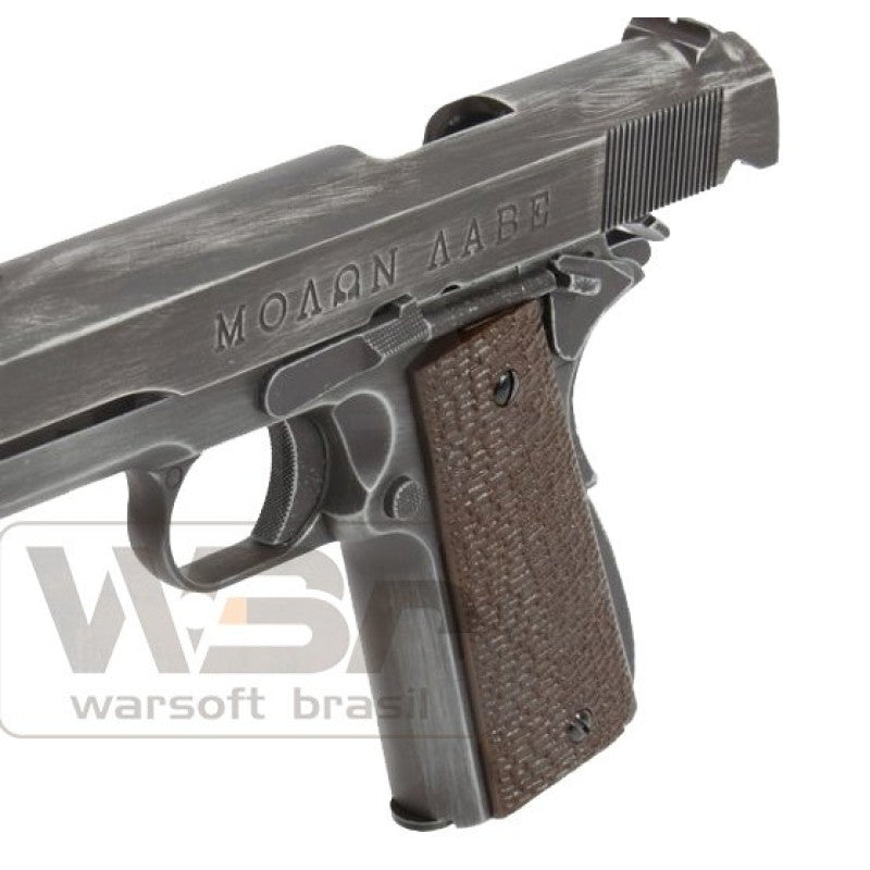 Pistola Armorer Works 1911 Molon Labe Ne2002 - Imagem 5