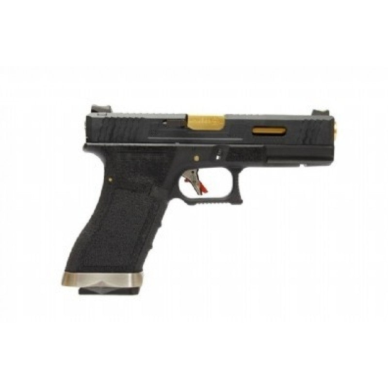 Pistola De Airsoft Gbb We Glock G18 T01