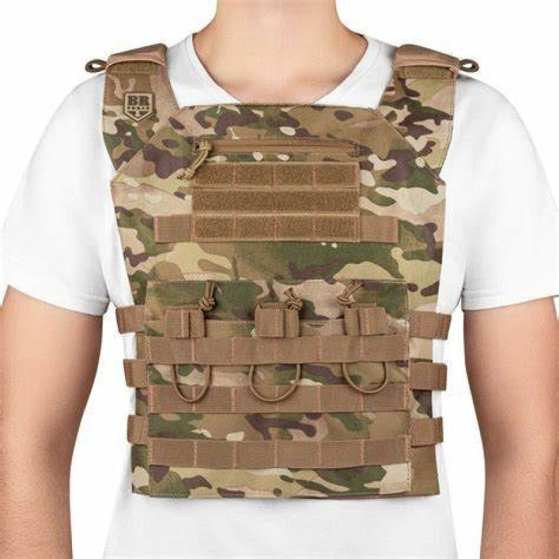 Colete Plate Carrier Couraça Brforce - Imagem 5