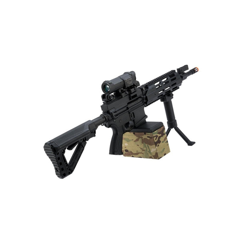 Rifle De Airsoft Aeg G&G Cm16 Lmg Stealth - Imagem 6