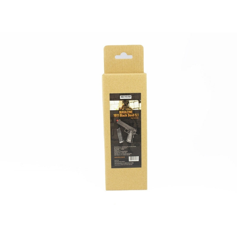 Magazine Para Airsoft Gbb 1911 Black Devil Hi-Capa 5.1
