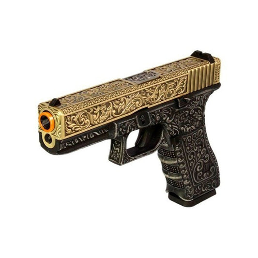 Pistola De Airsoft Gbb We Glock G17 Ivory G001 - Imagem 2