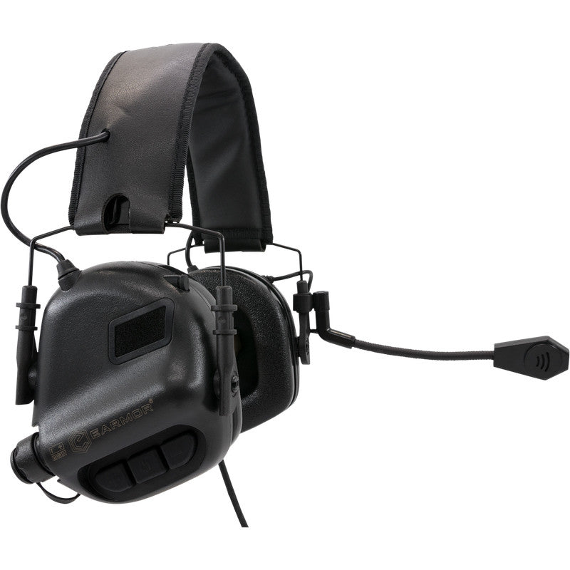 Fone para Radio Earmor Abafador de Ruido Eletrônico Com Comunicação - Imagem 2