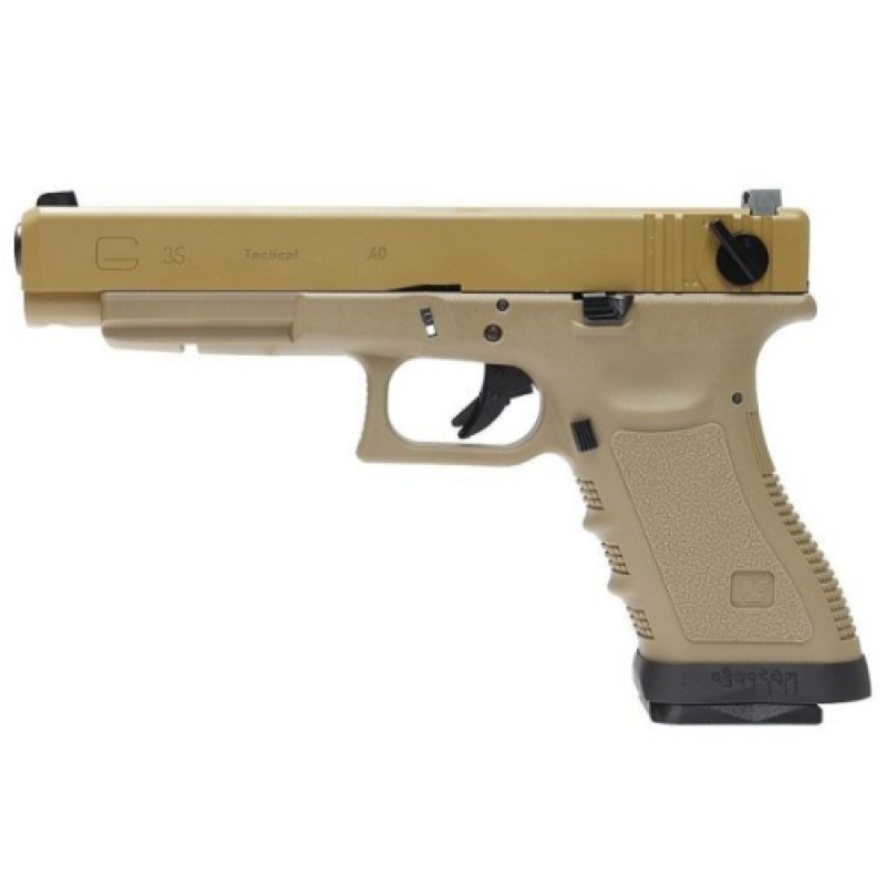 Pistola De Airsoft Gbb We Glock G35 G4 - Imagem 7