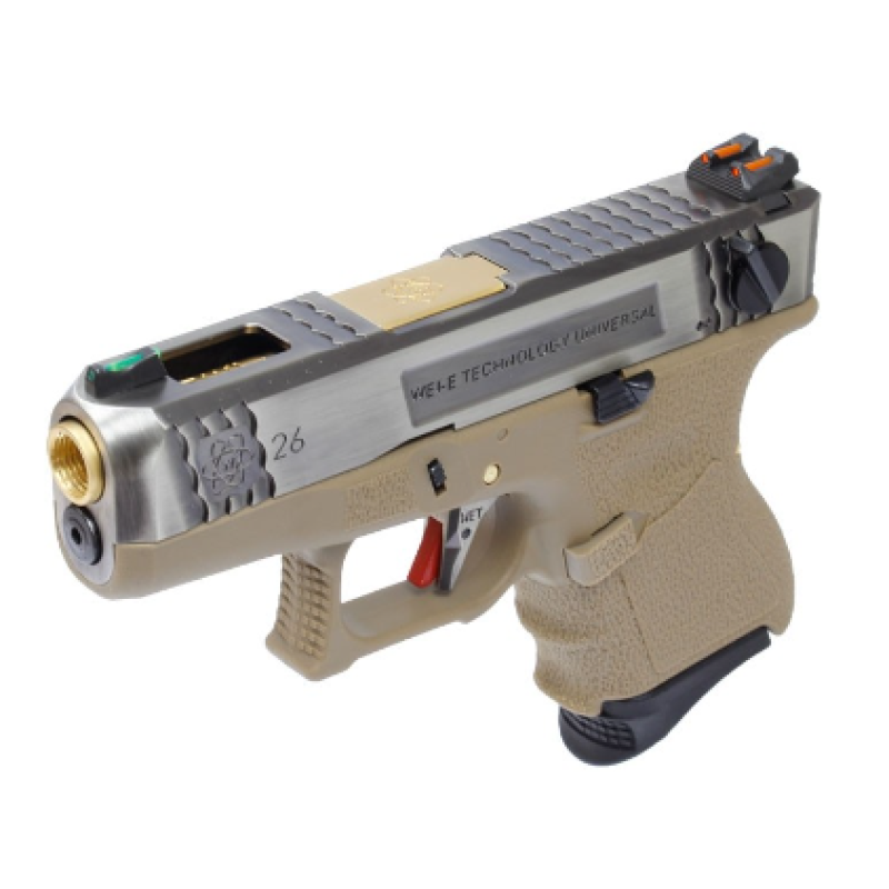 Pistola De Airsoft Gbb We Glock G26 T04 - Imagem 6
