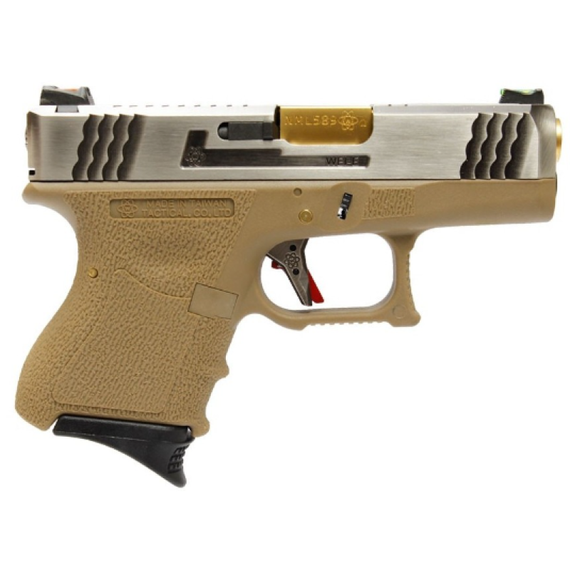 Pistola De Airsoft Gbb We Glock G26 T04 - Imagem 5