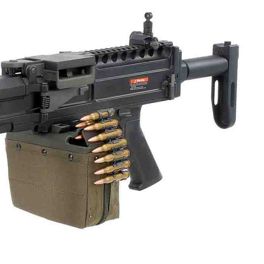 Rifle De Airsoft Aeg Ares Lmg Stoner Mg-008 Knights Armament - Imagem 2