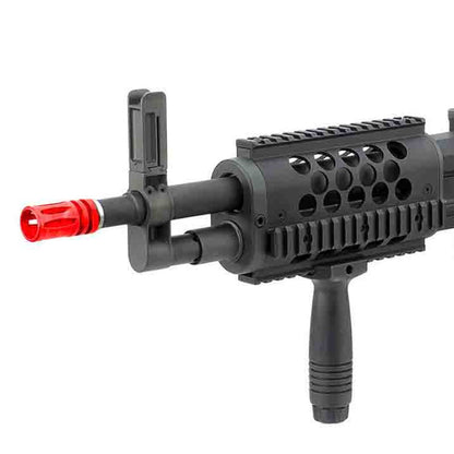 Rifle De Airsoft Aeg Ares Lmg Stoner Mg-008 Knights Armament - Imagem 4