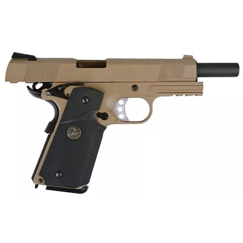 Pistola De Airsoft We 1911 M.E.U Rail - Imagem 7