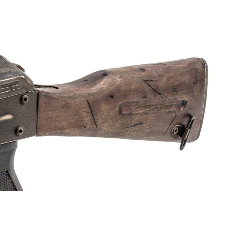 Rifle De Airsoft Aeg Aps Ak-47 Battle Worn - Imagem 4