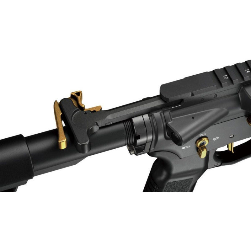 Rifle de Airsoft Gbbr Tokyo Marui MTR16 Gold Edition + 2 Mags Extras - Imagem 4