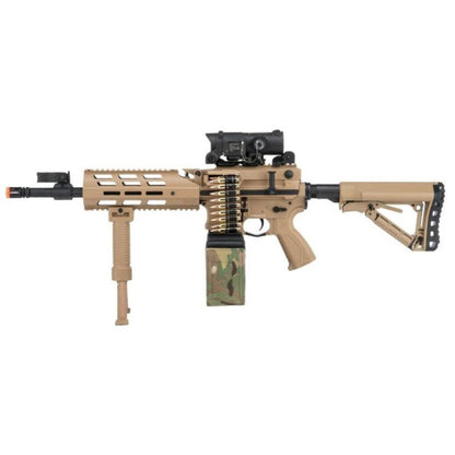 Rifle De Airsoft Aeg G&G Cm16 Lmg Stealth - Imagem 3