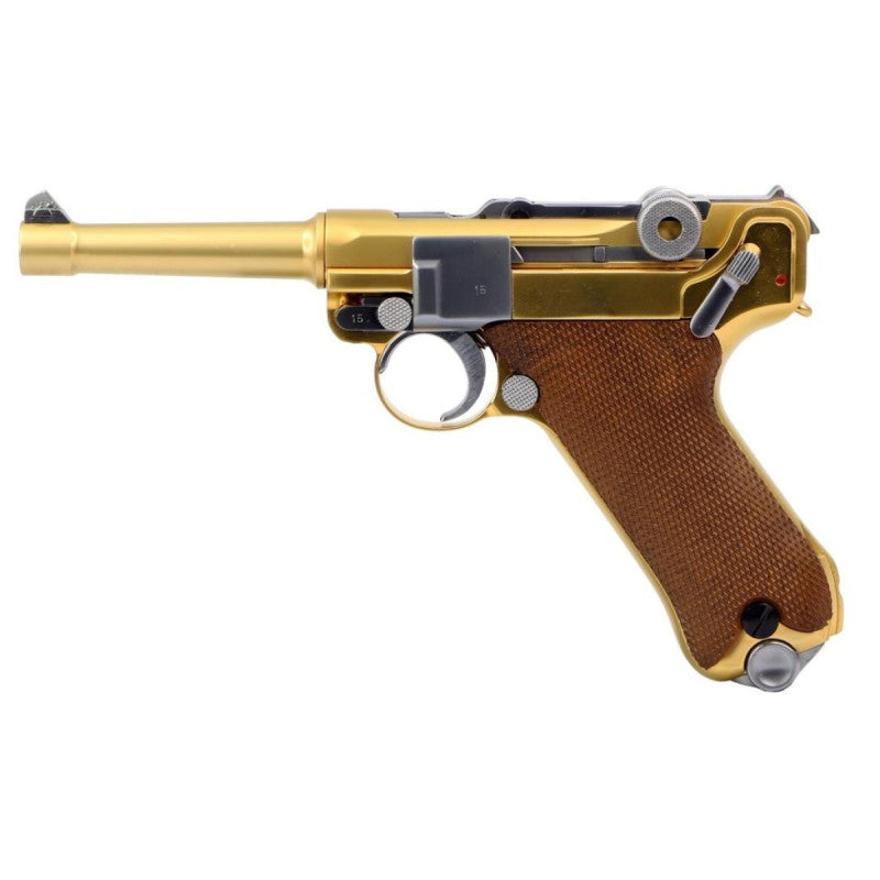 Pistola de Airsoft Gbb We Luger P08 4" - Imagem 9