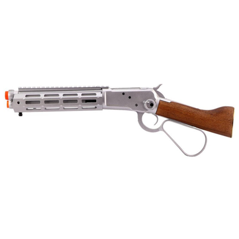 Rifle de Airsoft GBBR A&K M1873 Winchester Short M-lok - Imagem 5