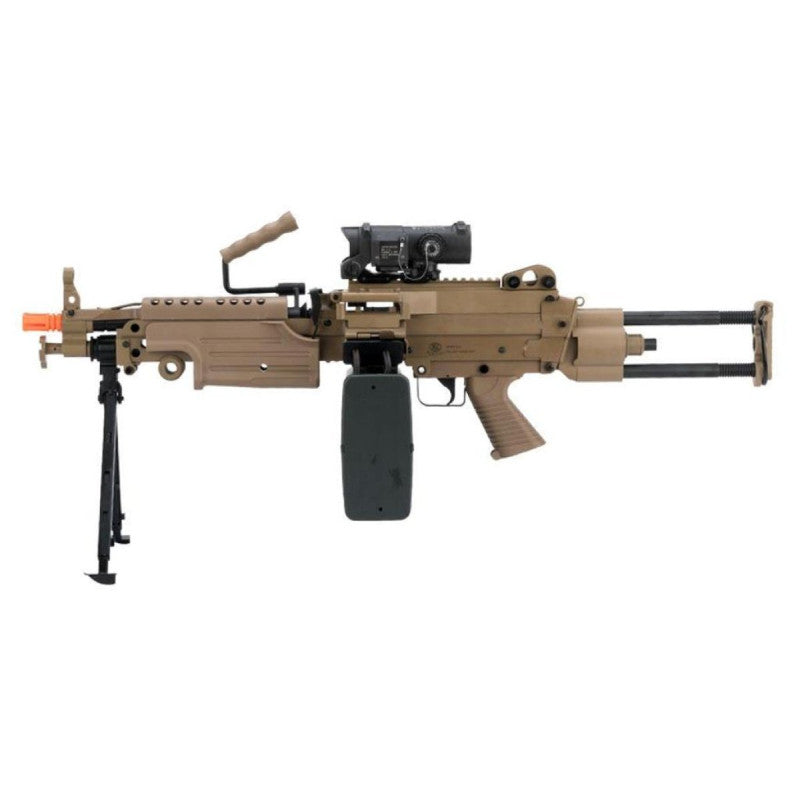 Rifle de Airsoft Aeg A&K M249 Minimi PARA MKII Saw - Imagem 5