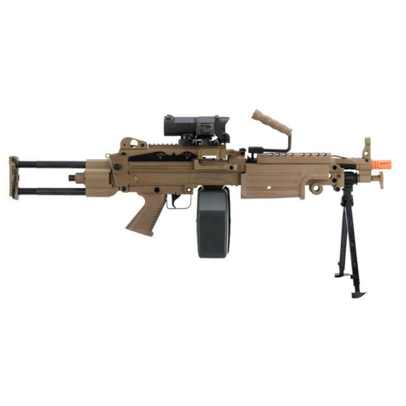 Rifle de Airsoft Aeg A&K M249 Minimi PARA MKII Saw - Imagem 6