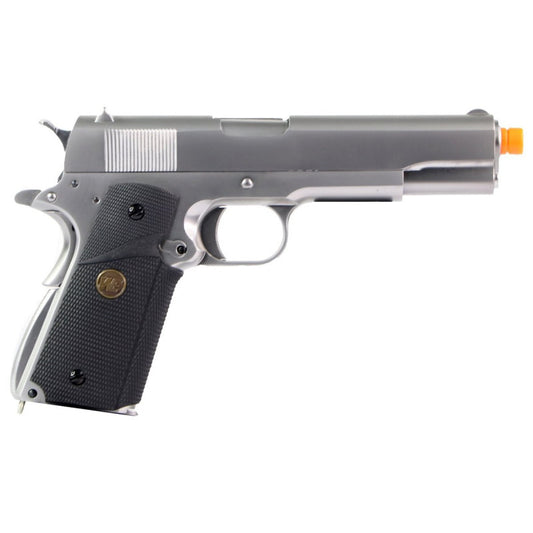 Pistola De Airsoft We 1911 M.E.U. E006B Chrome - Imagem 2
