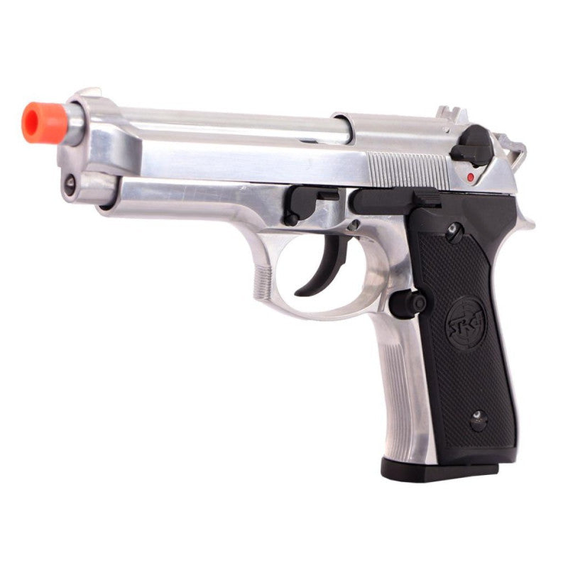 Pistola De Airsoft Src Sr-92 Inox Full Metal - Imagem 5