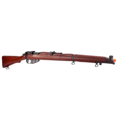 Rifle de Airsoft Sniper Spring S&T Lee Enfield 1 MKIII Madeira Real - Imagem 3