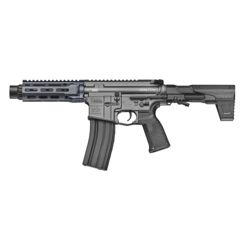 Rifle de Airsoft Ics Emg Daniel Defense Aeg DDM4 PDW S3 c/ Blowback Eletrônico - Imagem 8
