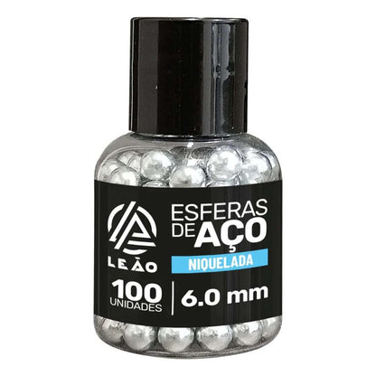Munição Bbs Esfera de Aço 6Mm 100 Unds - Imagem 4